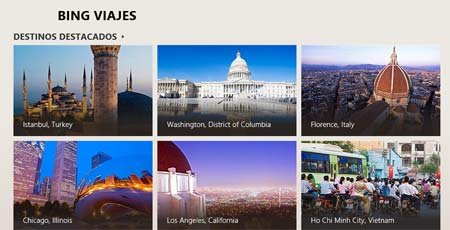 bing viajes